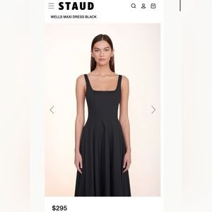 Wells Maxi Dress Black size 6